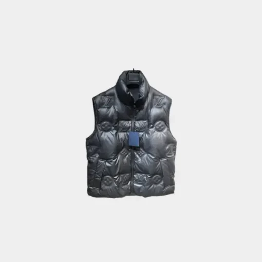 LV Monogram Boyhood Puffer Vest Black - M