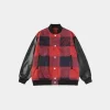 LV Damier Varsity Blouson Jacket Black & Red
