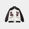 LV Satin Bomber Jacket Black & White