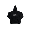 Corteiz Alcatraz Hoodie Black With White Monogram