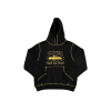 Corteiz Alcatraz Hoodie Black Yellow Stipe