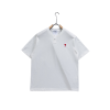 Ami Paris De Coeur Organic Cotton Jersey T Shirt White
