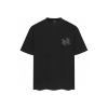 Balenciaga Fit Black T Shirt With BB Monogram