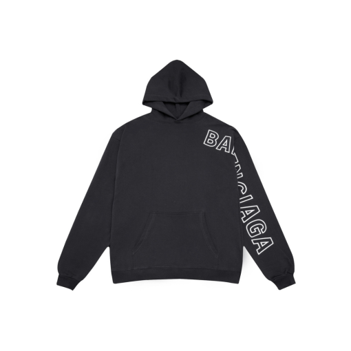 Balenciaga Hoodie Dark Gray