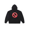 Balenciaga Music BFRND Large Fit Fleece Hoodie Black
