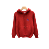 Burberry Polo Wool Hoodie Red