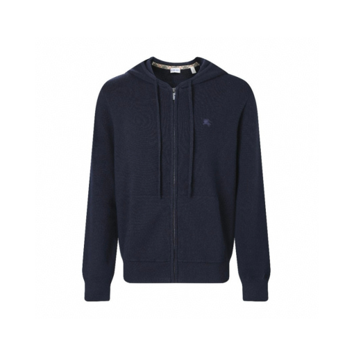 Burberry Zipper Jacket Hoodie Black
