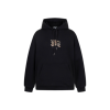 Burberry Polo Monogram Hoodie Black