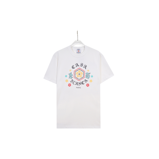 CASABLANCA Monogram T Shirt White