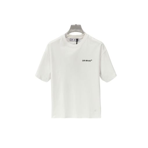 Off-White Logo T Shirt Khaki M3
