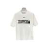 Off-White Black Logo T Shirt White