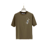 Off-White Signature Logo T Shirt Khaki
