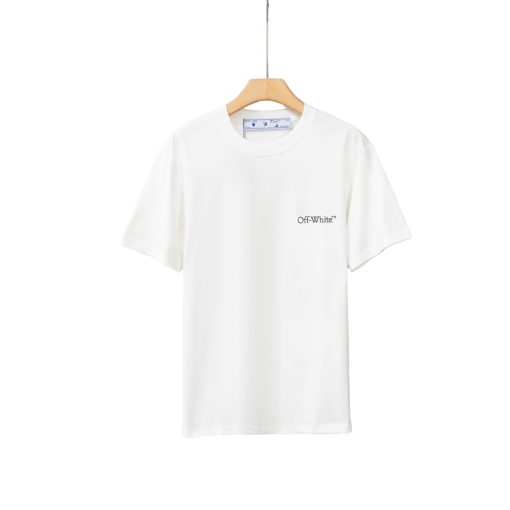 Off-White T Shirt White Small Logo - M
