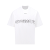 Off-White T Shirt White With Signature Design