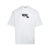 Off-White T Shirt White Cartoon Print