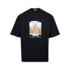 Off-White T Shirt Black Scenario Design Print