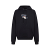 Off-White Hoodie Black With Cartoon Design