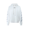 Off-White Hoodie White With Black Text