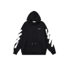 Off-White Hoodie Black With White Design
