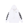 Off-White Hoodie White With Black Design