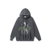 Off-White Hoodie Gray With Monogram Design M1