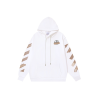 Off-White Hoodie White With Beige Design