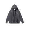 Off-White Gray Hoodie Logo Print M1