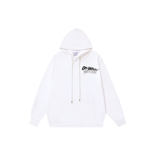 Off-White Hoodie Logo Print - XXL