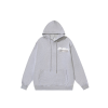 Off-White Light Gray Hoodie Logo Print