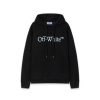 Off-White Hoodie All Black With TM Logo
