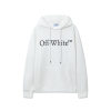 Off-White Hoodie All White With TM Logo
