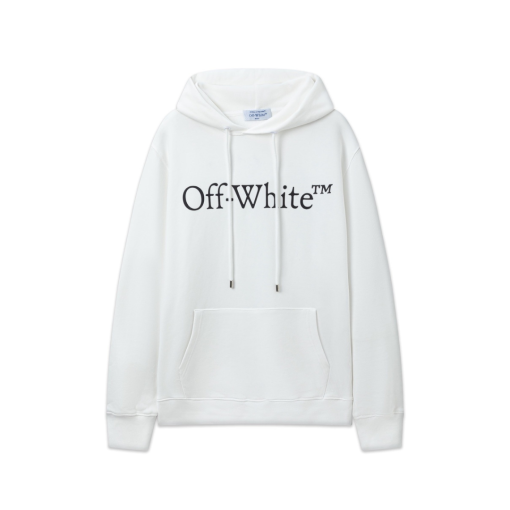 Off-White Hoodie All White With TM Logo - XL
