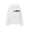 Off-White Hoodie All White With nFF Logo