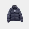 LV Monogram Down Jacket Volcanic Black