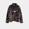 LV Reversible Fleece Blouson LV Leo Motif Jacket Multicolor