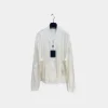 LV Monogram Reversible Light Bomber Jacket White