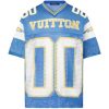 LV Sporty T-Shirt with Patch Blue