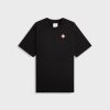 CASABLANCA Diamond Logo Patch T-Shirt Black