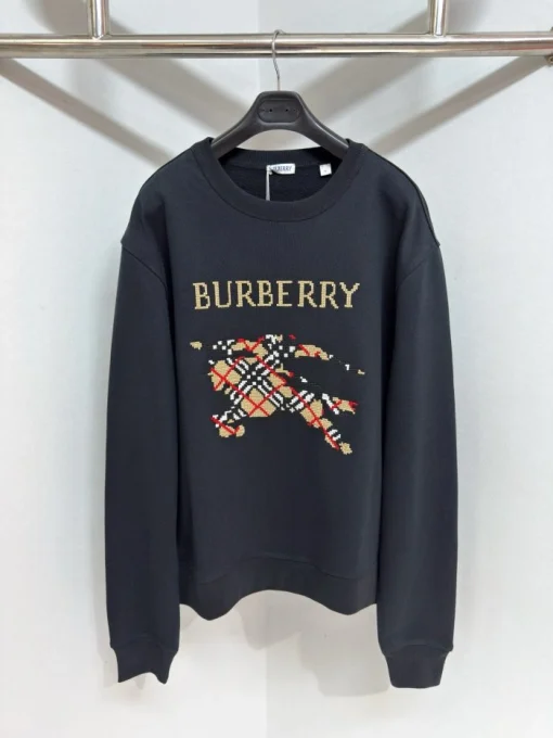 Burberry Map Sweater Black
