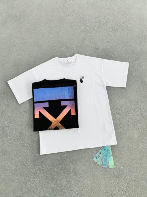 Off-White T-shirt White Black