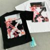 Off-White T-shirt White Black M2