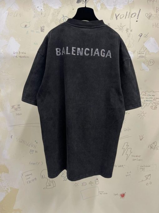 Balenciaga T-Shirt Black - XXL