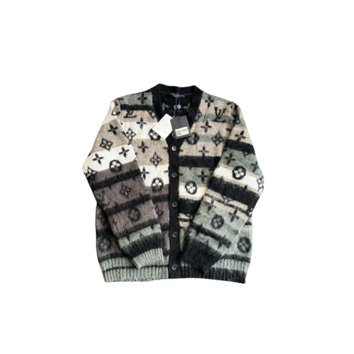 LV Monogram Mohair Cardigan Multicolor - L