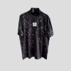 LV Black T-Shirt With An All-Over Logo Print M2