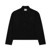 Ami Long Sleeve Polo Shirt Black