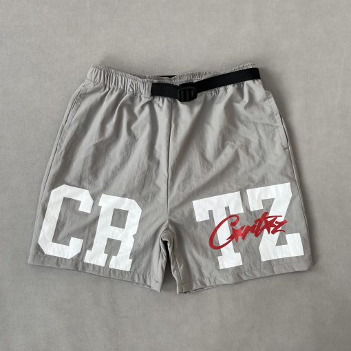 Corteiz (CRTZ) Branded Grey Shorts