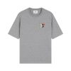 Ami Paris Pride Organic Cotton T-Shirt Gray