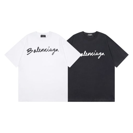 Balenciaga Shirt White Black - XL