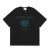 Casablanca Plaza Casa T-shirt Black