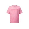 LV Washed Ribbed T-Shirt Pink